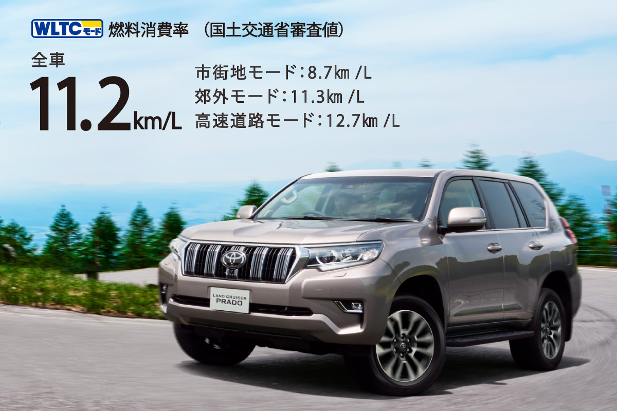 ランドクルーザープラド 150系　純正1本 ランドクルーザー プラド | 特長 | 島根トヨタ